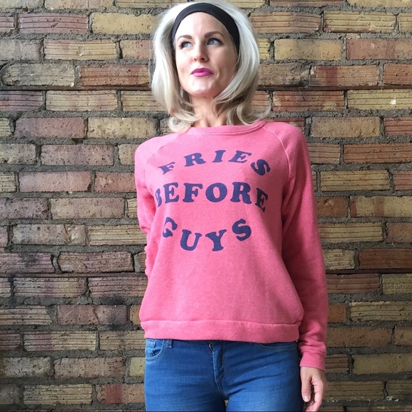 🍟 before 🧔🏻! Sweatshirt - Picture 3 of 8